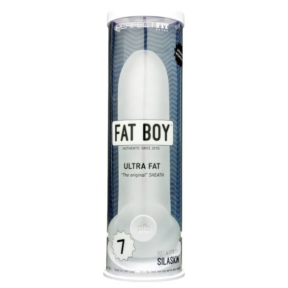 Fat Boy Originale Ultra Fat - Guaina Fallica Allargante (19cm) - Color Latte 