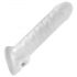 Fat Boy Sottile - Guaina Peniena Snellente (17cm) - Bianco Latte 