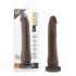 Dott. Skin 8,5 - dildo realistico con ventosa - marrone (20,5 cm) 