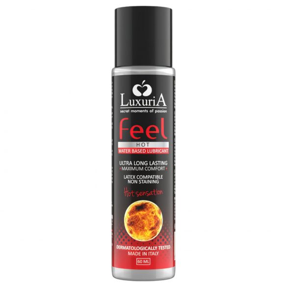 LuxuriA Feel Hot - lubrificante effetto riscaldante (60 ml)