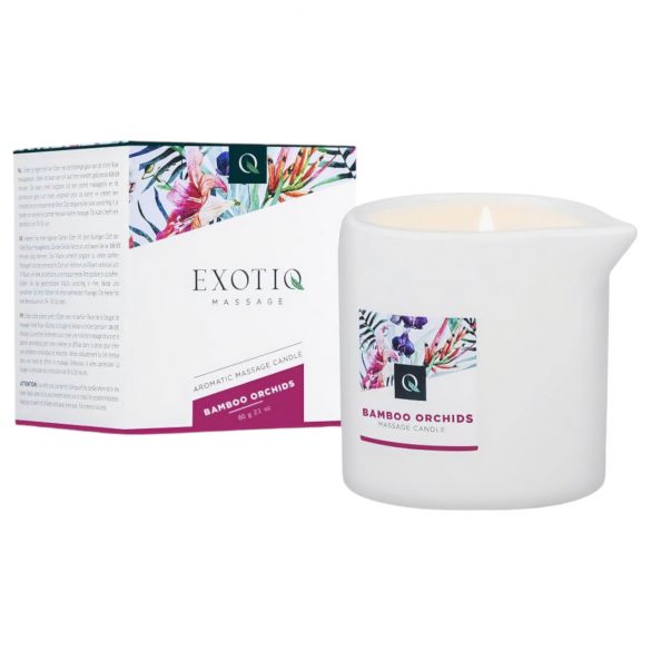 Candela per Massaggio Exotiq Bambù e Orchidee (60g) 