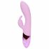 Loveline - vibratore ricaricabile con coniglietto stimolatore del clitoride (rosa)