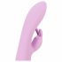 Loveline - vibratore ricaricabile con coniglietto stimolatore del clitoride (rosa)