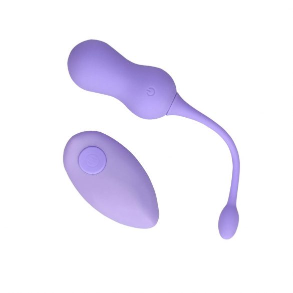 Pallina G-Spot vibrante ricaricabile e telecomandata Loveline (viola) 