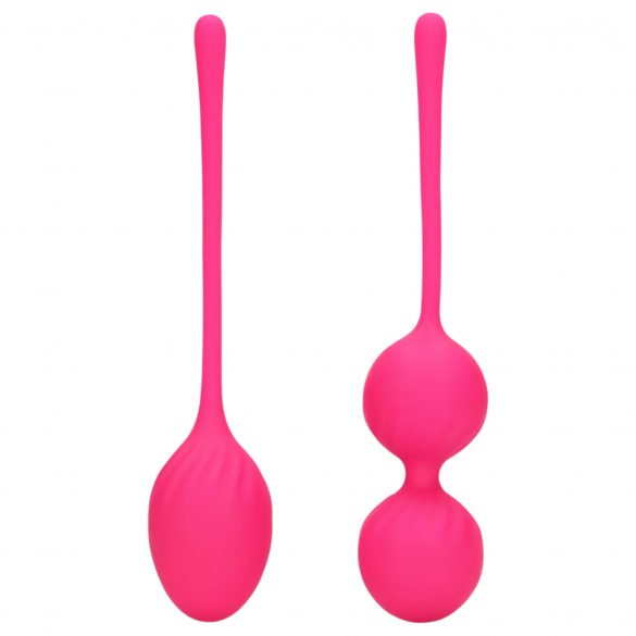 Set di Palline Vaginali Pesate Loveline - Duo (Rosa) 