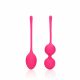 Set di Palline Vaginali Pesate Loveline - Duo (Rosa) 