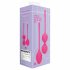 Set di Palline Vaginali Pesate Loveline - Duo (Rosa) 