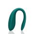 Vibratore di coppia ricaricabile e impermeabile con telecomando wireless "Loveline" (verde) 