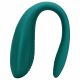 Vibratore di coppia ricaricabile e impermeabile con telecomando wireless "Loveline" (verde) 