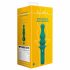 Vibratore Anale Ricaricabile "Loveline" con Perline (Verde) 