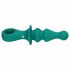 Vibratore Anale Ricaricabile "Loveline" con Perline (Verde) 