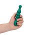 Vibratore Anale Ricaricabile "Loveline" con Perline (Verde) 