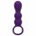 Loveline - vibratore anale ricaricabile con sfere (viola)