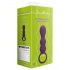 Loveline - vibratore anale ricaricabile con sfere (viola)