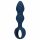 Dildo anale piccolo con anello della collezione Loveline (blu) 