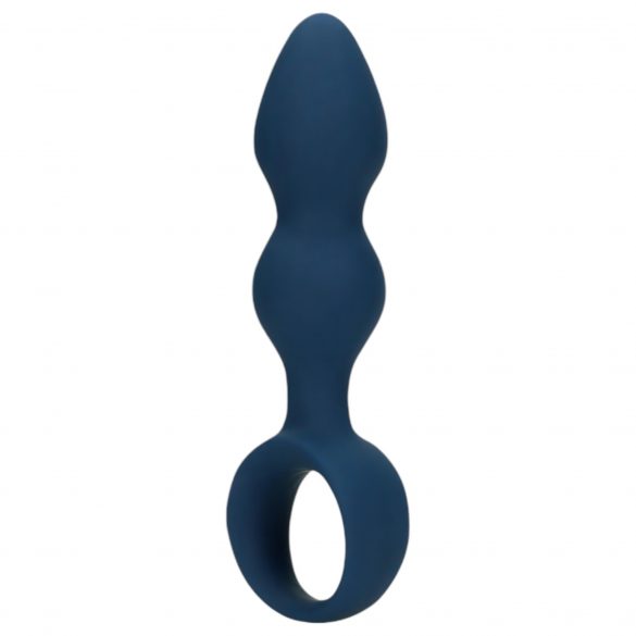 Dildo anale piccolo con anello della collezione Loveline (blu) 