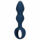 Dildo anale piccolo con anello della collezione Loveline (blu) 