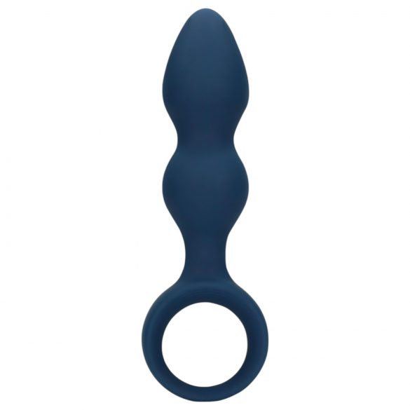 Loveline - dildo anale con anello di presa - grande (blu)