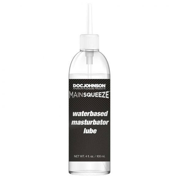 Doc Johnson Mainsqueeze - Lubrificante base acqua per masturbatore (100ml)