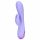 Vibratore Flessibile con Orecchie da Coniglio per Clitoride della Loveline con Batteria Ricaricabile (viola)