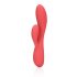 Vibratore Flessibile Loveline con Stimolatore Clitorideo e Ricaricabile in Silicone Vellutato - Rosa 