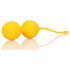 Set di Sfere per Pavimento Pelvico in Silicone Loveline - Bi-componente (giallo) 