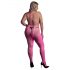 Ouch! - Tuta aperta fluorescente che brilla al buio (rosa)  - XL-4XL