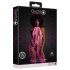 Ouch! - Tuta aperta fluorescente che brilla al buio (rosa)  - XL-4XL