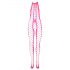 Ouch! - Tuta aperta fluorescente che brilla al buio (rosa)  - XL-4XL