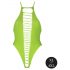 Ouch! - Body aperto fluorescente (verde neon)