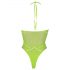 Ouch! - Body effetto cinturino fluorescente (verde neon)