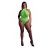 Ouch! - Body Fluorescente Incrociato (verde neon)  - XL-4XL