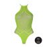 Ouch! - Body Fluorescente Incrociato (verde neon)  - XL-4XL