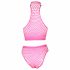 Ouch! - Set intimo fluorescente che brilla al buio (rosa) 