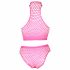 Ouch! - Set intimo fluorescente che brilla al buio (rosa) 