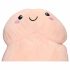 Peluche Sorriso Pene Paffuto - 30cm (Colore Naturale) 