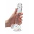 REALROCK - Dildo realistico trasparente - cristallino (19cm)