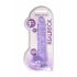 Dildo REALROCK Trasparente Realistico Viola (22cm) 