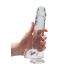 REALROCK - Dildo Realistico Trasparente - Cristallino (22cm) 