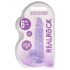 Dildo Realistico Trasparente Viola - RealRock (15cm) 