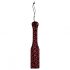 Fustigatore Burgundy con Motivo a Diamante - Ouch 