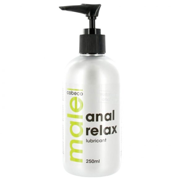 Cobeco Male Relax Anale - Lubrificante idratante e rilassante per analisi (250ml) 