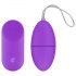 Easytoys - Uovo vibrante viola con 7 ritmi e telecomando.