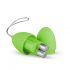 Easytoys - Uovo vibrante a 7 ritmi con telecomando (verde)