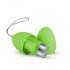 Easytoys - Uovo vibrante a 7 ritmi con telecomando (verde)