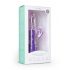 Vibratore Butterfly con Movimento Rotante e Percussivo Clitorideo di Easytoys (Viola) 