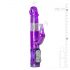 Vibratore Rabbit Easytoys con perle rotanti e stimolatore clitorideo (viola) 