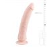 Fallico Realistico in Silicone con Ventosa (21cm) - Naturale 