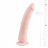 Fallico Realistico in Silicone con Ventosa (21cm) - Naturale 