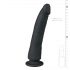 Easytoys - Dildo in silicone 100% con base a ventosa (21cm) - nero